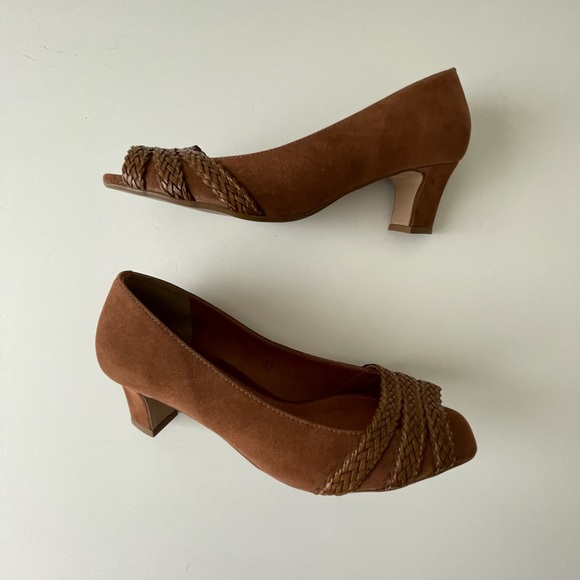 Womens Shoes Corello Caramel Open Toe Size 36 - US 7 NEW NWT - Picture 4 of 12